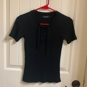 Reformation Size S Black Top